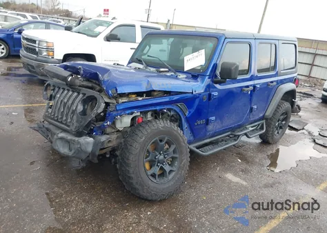 2020 Jeep Wrangler Unlimited Willys 4X4 from USA, damaged, VIN 1C4HJXDN0LW159147